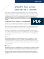 6465 Certifying Surface Pro 4 and Surface Book As Standard Devices at Microsoft TCS