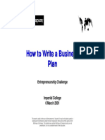 How to Write a Business Plan - Mckinsey