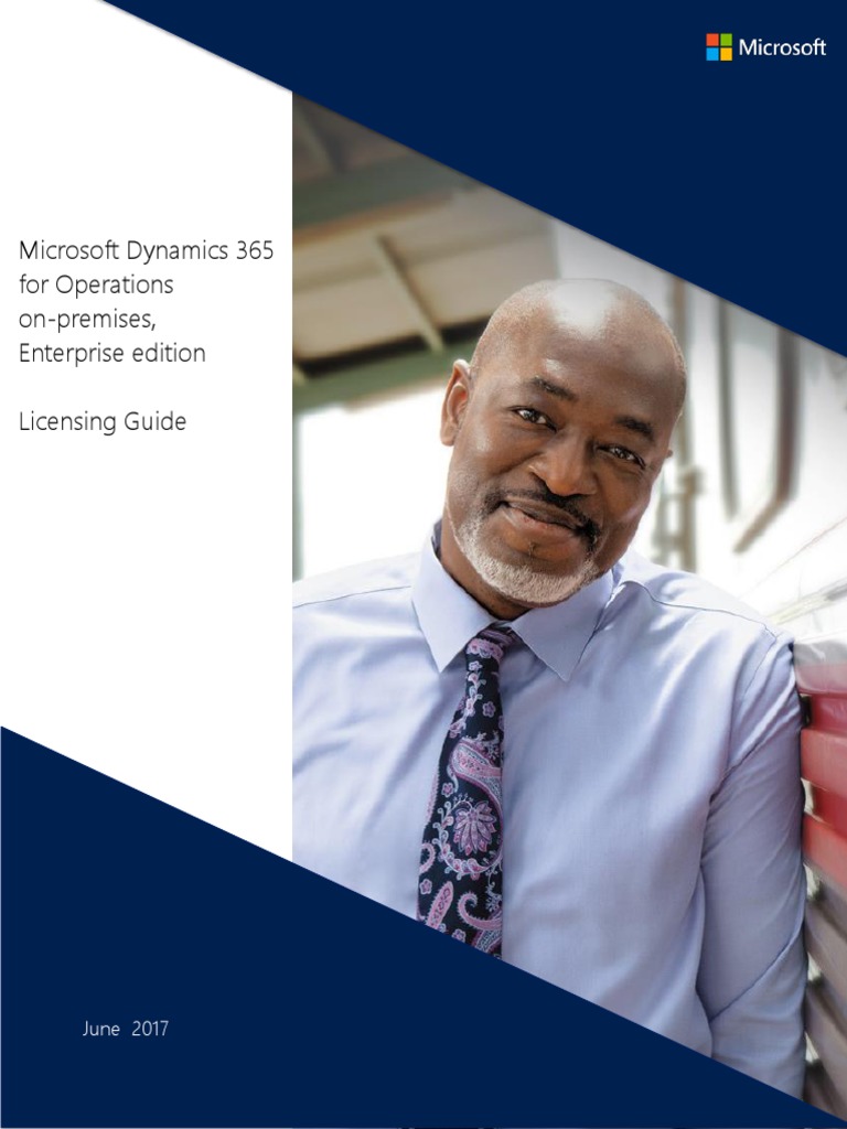 Microsoft Dynamics 365 For Operations On-Premises, Enterprise Edition ...