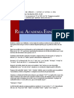 RAE elimina letras del alfabeto y cambia reglas de escritura