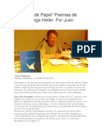 Con Alas de Papel, Poemas de Jesús Ortega. Por Juan Cameron