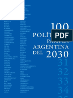 Argentina 2030 Libro 100 Politicas PDF