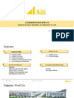 Jiangxi Aili New Material Technology Company Profile