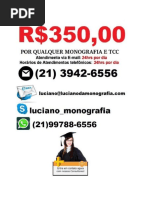 Monografia e tcc R$ 350,00   Americana