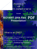Presentation - IsO 14001