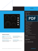 Specification Sheet HCC2220BEB PDF