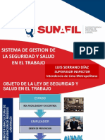 Sunafil Exposición SGSST DR Luis Serrano Diaz Dic 2017
