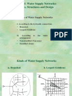 Kinds, Structures and Design: Topic I.8. Water Supply Networks