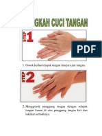 6 Langkah Cuci Tangan