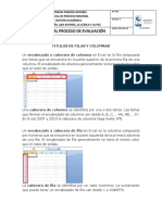 Titulo de Filas y Columnas en Excel