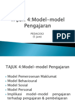 Tajuk 4 Model-Model Pengajaran