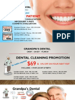 Free New Patient: Grandpa'S Dental