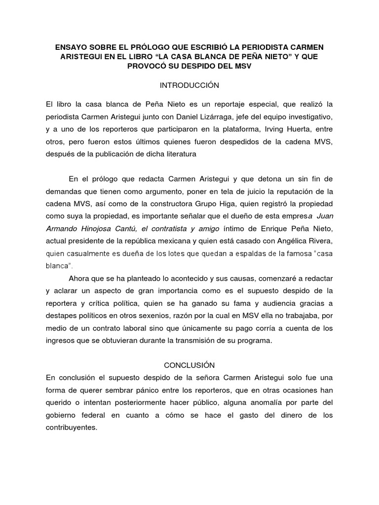 Presentacion De Libro La Casa Blanca De Pena Nieto Desinformemonos