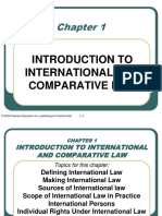 Introduction To International and Comparative Law: © 2009 Pearson Education Inc. Publishing As Prentice Hall