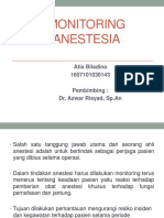 Monitoring Anestesia