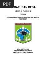 Download Perdes Pengelolaan Wisata Desa Dan Penyewaan Aset Desa by Syah Samuel SN371386256 doc pdf