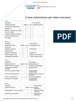 Plan de Estudio de Ciclo Impar