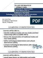 2.1 Evolution of Traditional To New Media