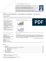 Alkali-Activated Metakaolin A Short Guide For Civil Engineer - An Overview PDF