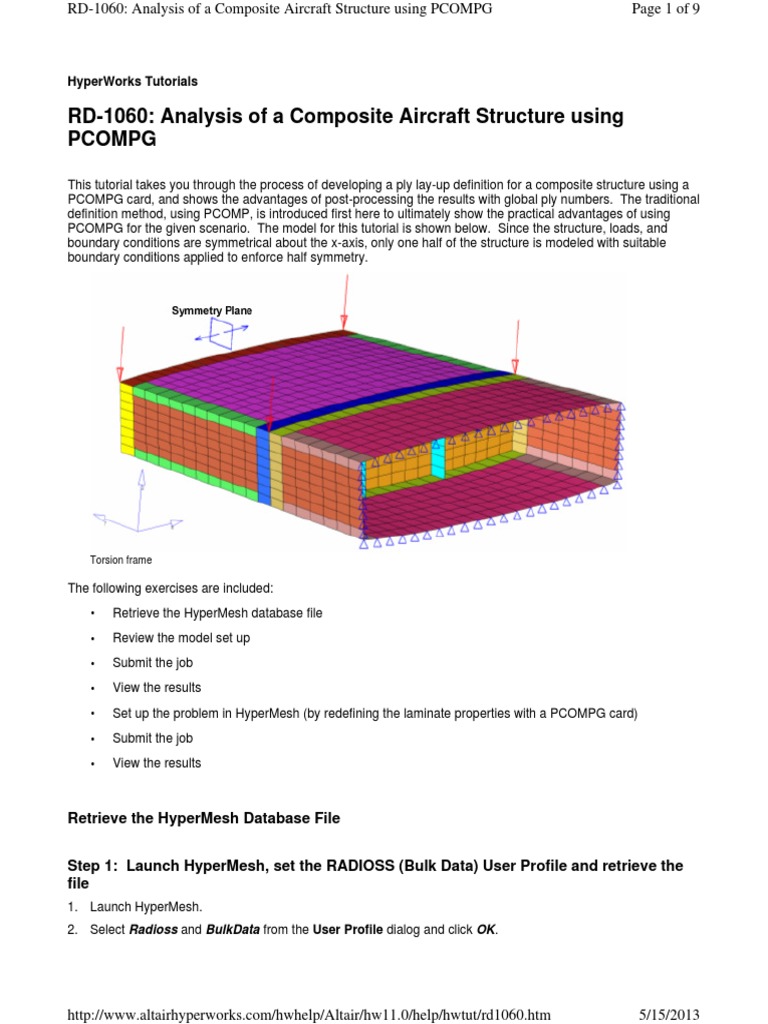Composite Aircraft Structure Analysis Guide | PDF | Computer File ...