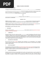 Regularization Contract for Employees | PDF | Employment | Private Law