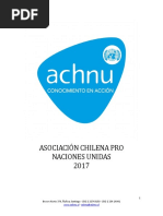 Asociación Chilena Pro Naciones Unidas (2008) - Género, Maltrato e Infancia