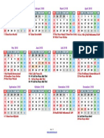 Kalender Masehi 2018 Oke