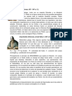 Los principales pensadores de la filosofía griega antigua