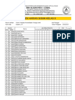 Absen Siswa Kls. X, XI, XII 2016-2017 Fix Terbaru