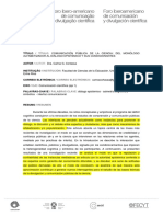 Comunicación Pública de La Ciencia: Del Monólogo Alfabetizador Al Diálogo Epistémico y Sus Condicionantes