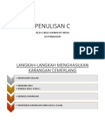 Penulisan C