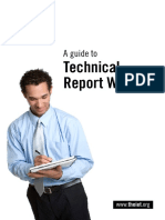 Tech Report Writing