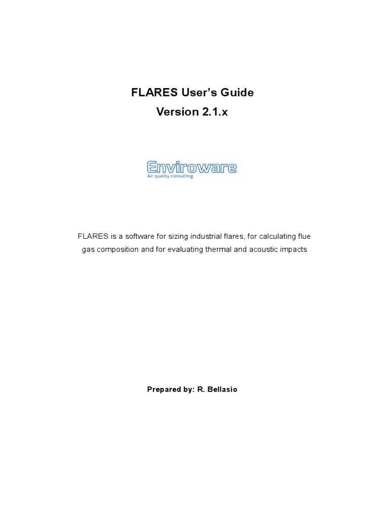 Flares User Guide | Download Free PDF | Air Pollution | Internet