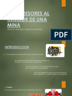 Comprensores Al Interior de Una Mina