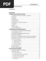 Download Stonex Sts Total Station Manual1 by vadi_hatwar SN37140561 doc pdf