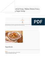 Minestrone Seafood Soup