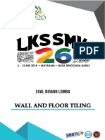 Diskripsi Teknis Lks SMK Xxvi 2018 Wall & Flor Tiling