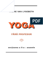 Andre Van Lysebeth - Yoga Fara Profesor 