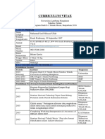 CV Muhamad Sarif Hidayad Ullah