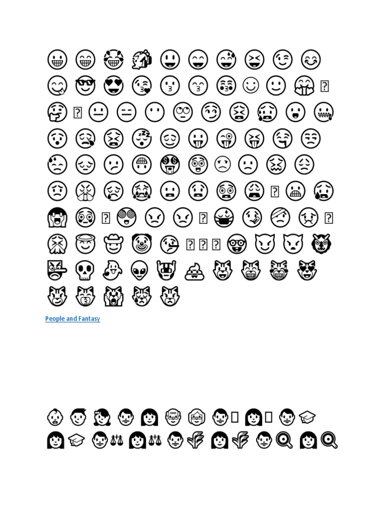 Emojis | PDF