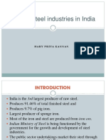 Iron and Steel Industries in India