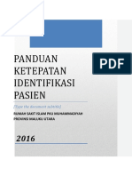 Ketepatan Identifikasi Pasien