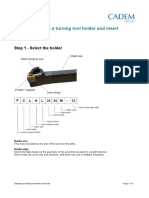 Cnc Turning Tool Selection Steps