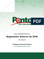 Regimento interno STM 