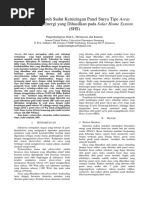 Download Analisis Pengaruh Sudut Kemiringan Panel Surya Terhadap Energi by Pangestuningtyas Diah L SN371418821 doc pdf