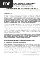 Controle Cultural de Doenças de Plantas TEXTO
