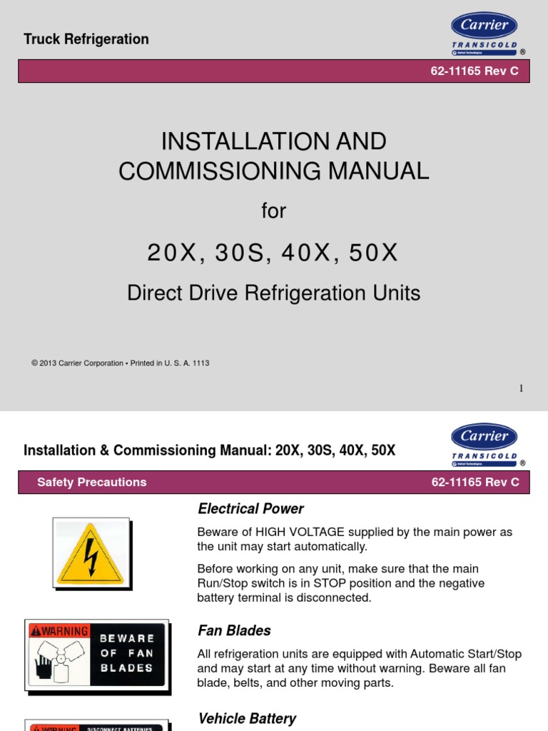 Carrier 30s Installation | Battery (Electricity) | Thermostat