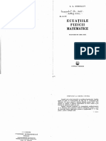 Sobolev Ecuatiile Fizicii Matematice PDF