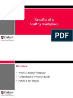 Benefits of A Healthy Workplace