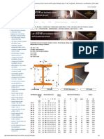 IPN (INP) Beams. European Standard Universal Steel I Beams (IPN Section) Flange Slope 14 %